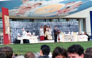 27 Aprile 1991 - Visita di Papa Giovanni Paolo II a Matera - Foto di Enzo Scasciamacchia