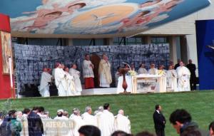 27 Aprile 1991 - Visita di Papa Giovanni Paolo II a Matera - Foto di Enzo Scasciamacchia