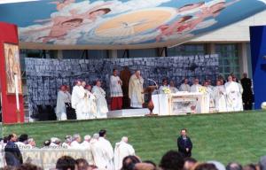 27 Aprile 1991 - Visita di Papa Giovanni Paolo II a Matera - Foto di Enzo Scasciamacchia