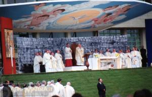 27 Aprile 1991 - Visita di Papa Giovanni Paolo II a Matera - Foto di Enzo Scasciamacchia