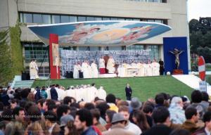 27 Aprile 1991 - Visita di Papa Giovanni Paolo II a Matera - Foto di Enzo Scasciamacchia