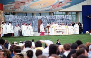 27 Aprile 1991 - Visita di Papa Giovanni Paolo II a Matera - Foto di Enzo Scasciamacchia