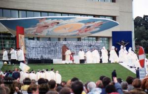 27 Aprile 1991 - Visita di Papa Giovanni Paolo II a Matera - Foto di Enzo Scasciamacchia