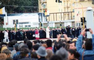 27 Aprile 1991 - Visita di Papa Giovanni Paolo II a Matera - Foto di Enzo Scasciamacchia