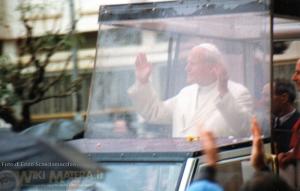 27 Aprile 1991 - Visita di Papa Giovanni Paolo II a Matera - Foto di Enzo Scasciamacchia