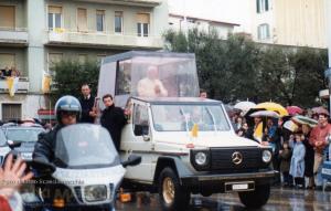 27 Aprile 1991 - Visita di Papa Giovanni Paolo II a Matera - Foto di Enzo Scasciamacchia